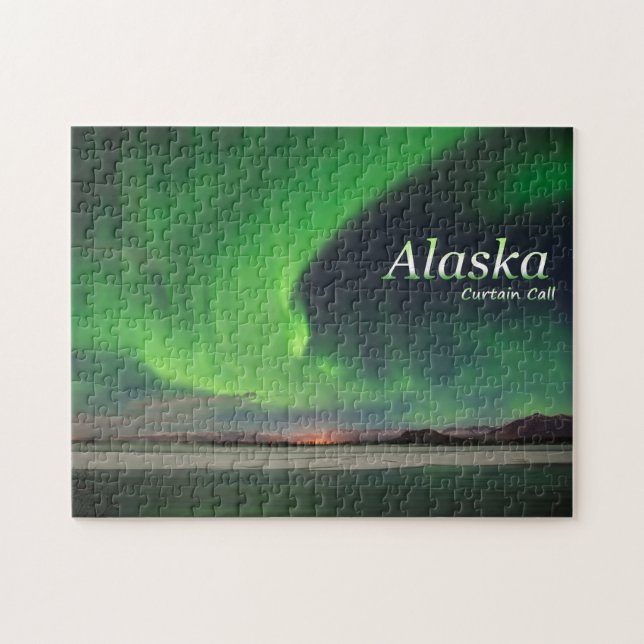 Alaska Curtain Call Jigsaw Puzzle (Horizontal)