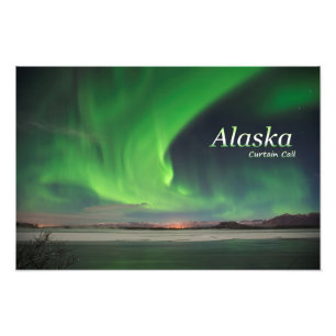 Alaska Curtain Call Photo Print