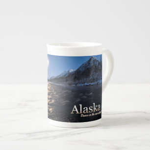 Alaska Dance In The Moonlight Bone China Mug