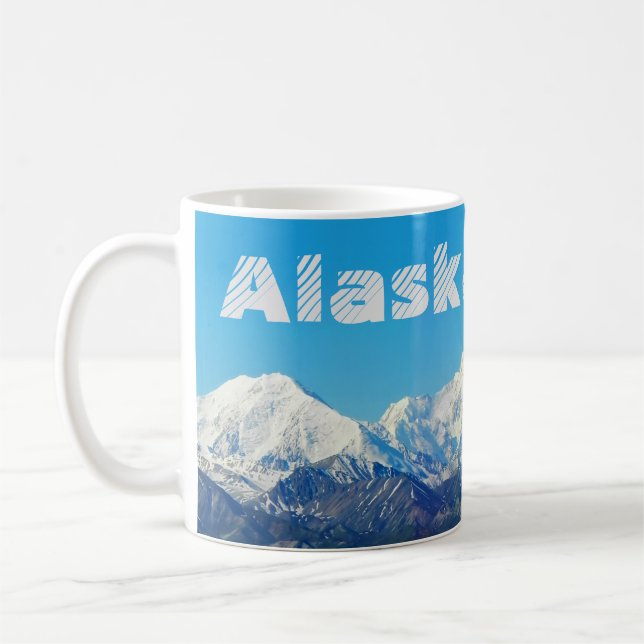Alaska Denali Coffee Mug Landscape Souvenir (Left)