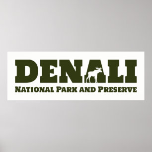 Alaska. Denali National Park and Preserve Poster