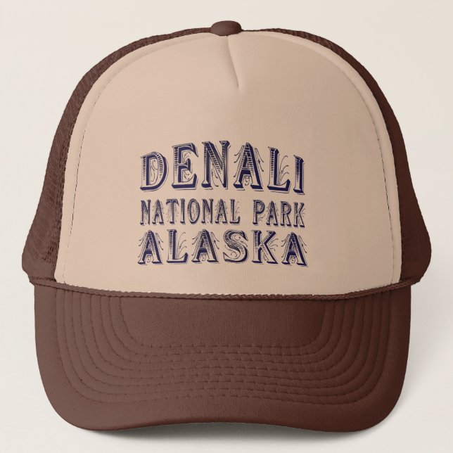 Alaska Denali National Park Baseball Cap (Front)