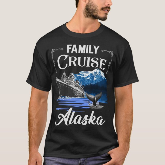 Alaska Family Cruise Men Women and Kids T-Shirt (Front)