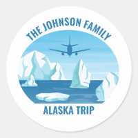 Alaska Family Vacation Custom Blue Glacier