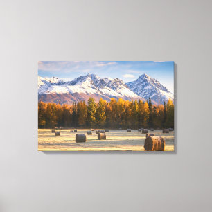 Alaska Farming Canvas Print