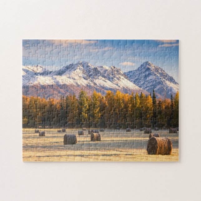 Alaska Farming Jigsaw Puzzle (Horizontal)