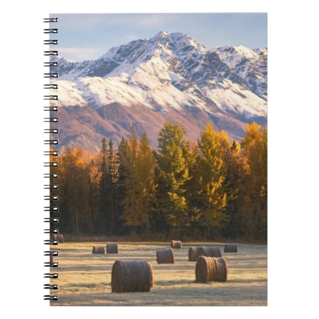 Alaska Farming Spiral Notebook (Front)