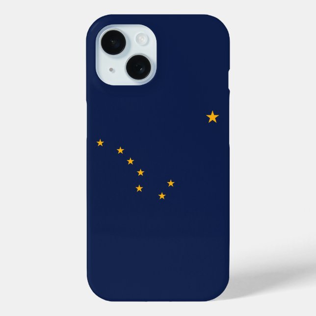 Alaska Flag Case-Mate iPhone Case (Back)