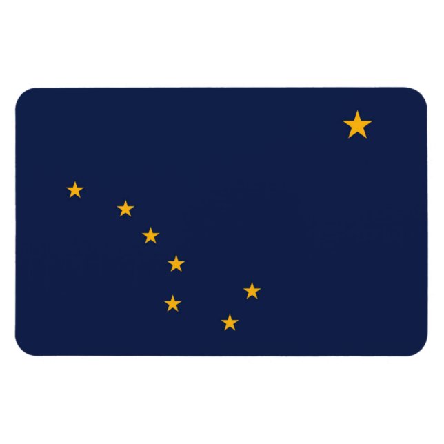 Alaska Flag Magnet (Horizontal)