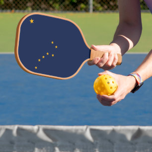Alaska Flag Pickleball Paddle