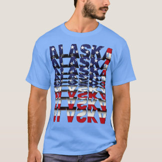 Alaska Flip Text effect T-Shirt