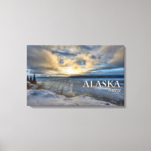 Alaska Freeze Canvas Print