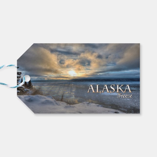 Alaska Freeze Gift Tags (Back Horizontal)