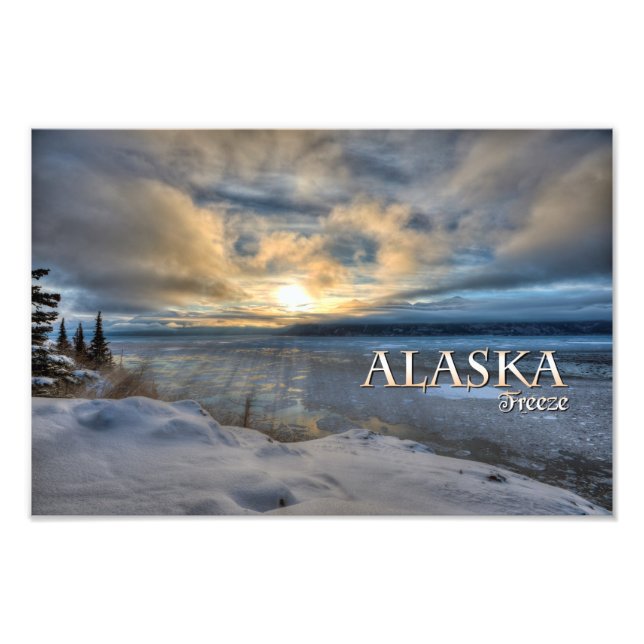 Alaska Freeze Photo Print (Front)