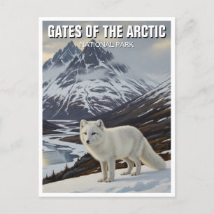 Alaska Gates of the Arctic National Park  Postcard