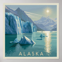 Alaska Glacier Landscape