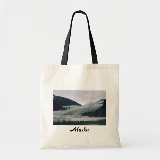 Alaska Glacier Tote Bag (Front)