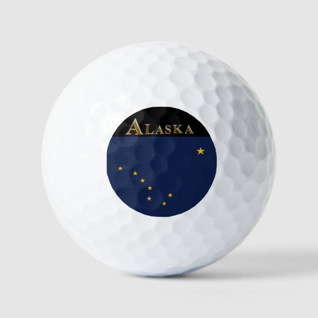 ALASKA  GOLF BALLS (Front)
