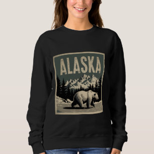 Alaska Grizzly Bear Brown Bear Sweatshirt