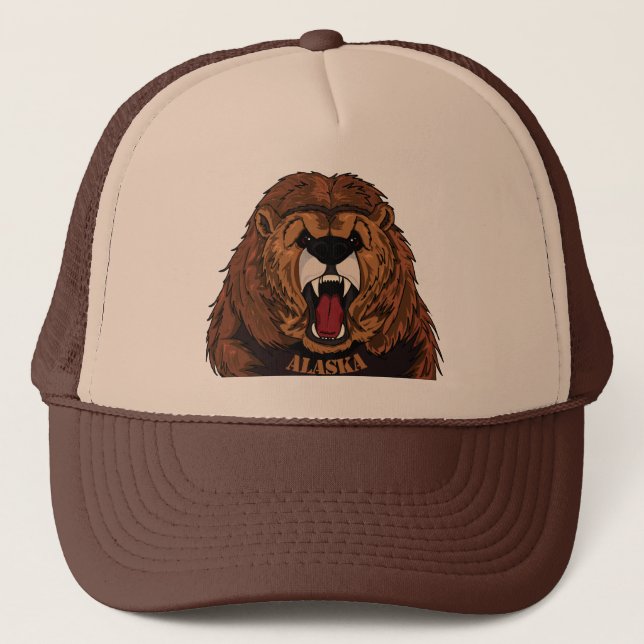 Alaska Grizzly Cap (Front)