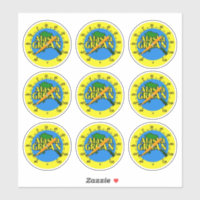 Alaska Groan Thermometer Sticker