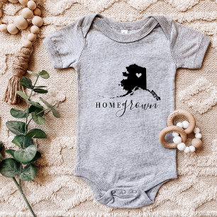 Alaska Home Grown State Tee
