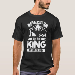 Alaska husky sled dog racing and mushing 12 T-Shirt