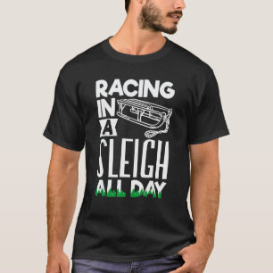 Alaska husky sled dog racing and mushing 14 T-Shirt