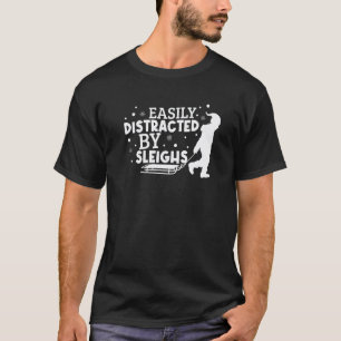 Alaska husky sled dog racing and mushing  1 T-Shirt