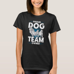 Alaska Husky Sledding Sled Dog Racing Dog Sled Rid T-Shirt