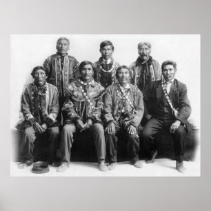 Alaska Indian Chiefs: early 1900s Poster