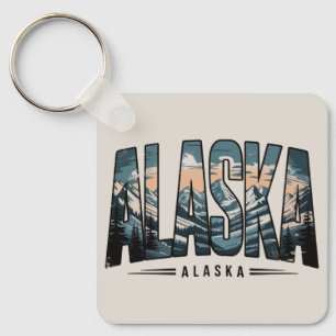 Alaska key ring