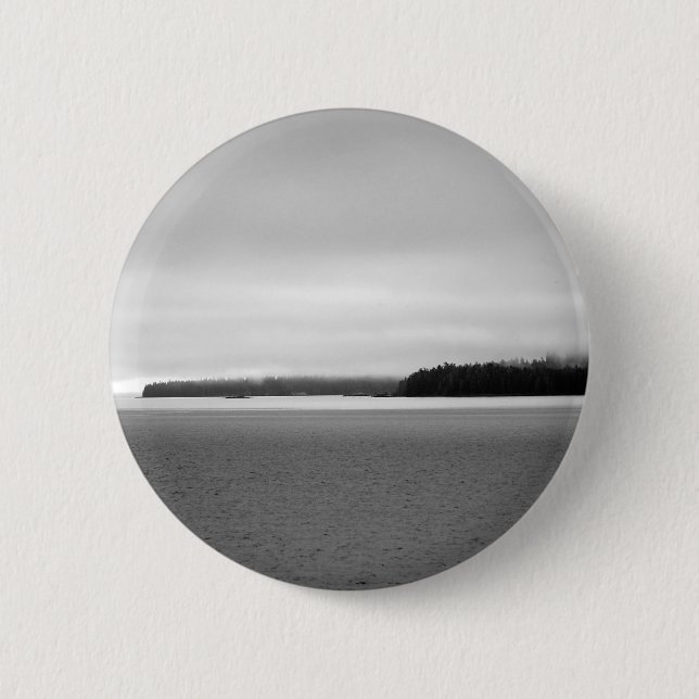Alaska Landscape 6 Cm Round Badge (Front)