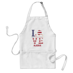 Alaska love standard apron