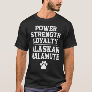 Alaska Malamute Character Dog Owner Fan Alaskan Ma T-Shirt