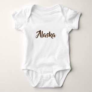 Alaska Monogram Baby Bodysuit