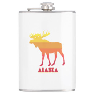 Alaska Moose Hip Flask