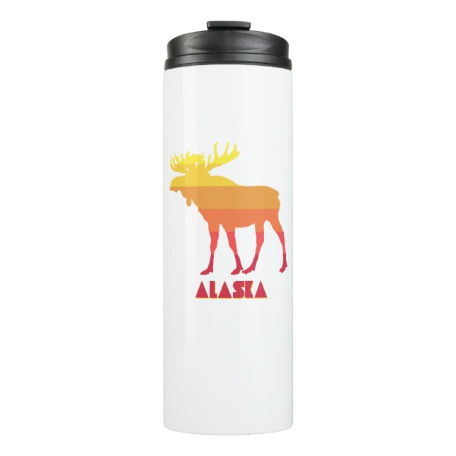 Alaska Moose Thermal Tumbler (Front)