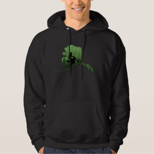 Alaska Motocross Dirt Bike Riding MX Dirt Biker Di Hoodie