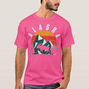 Alaska Mountain Alaska Wildlife Alaska Lovers Hiki T-Shirt