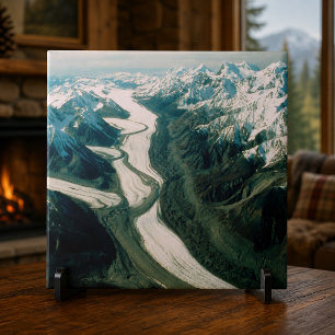 Alaska Mountain Range-Aerial View Tile