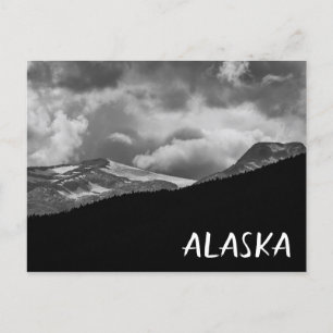 Alaska Mountains Landscape Postcard