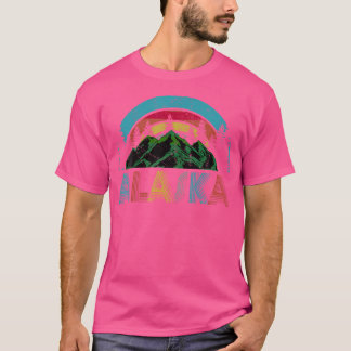 Alaska Mountains Tee Outdoor Camping Hiking Shirts
