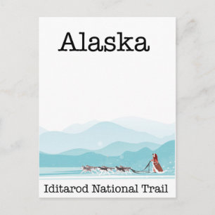Alaska National Park Postcard