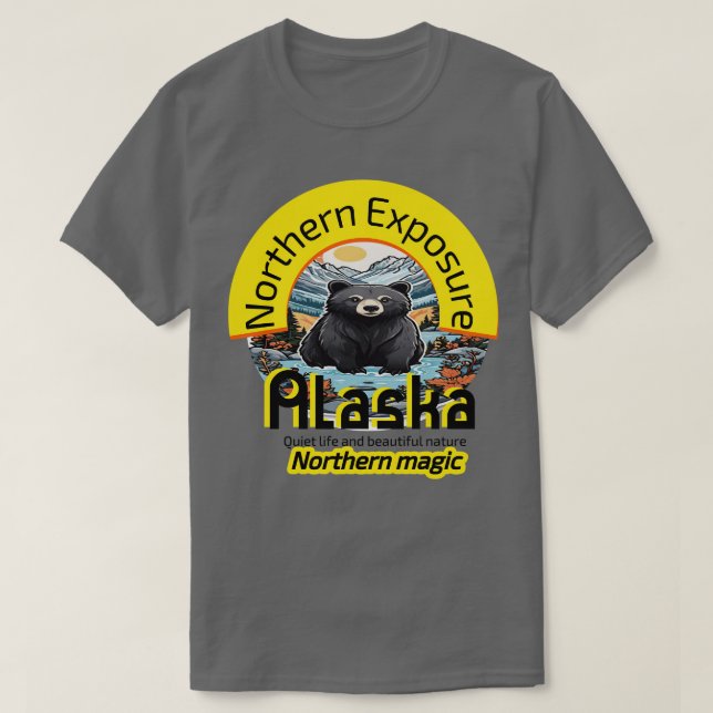 Alaska Northern Exposure TShirt (Design Front)