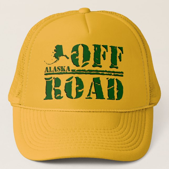 Alaska Off Road Trucker Hat (Front)