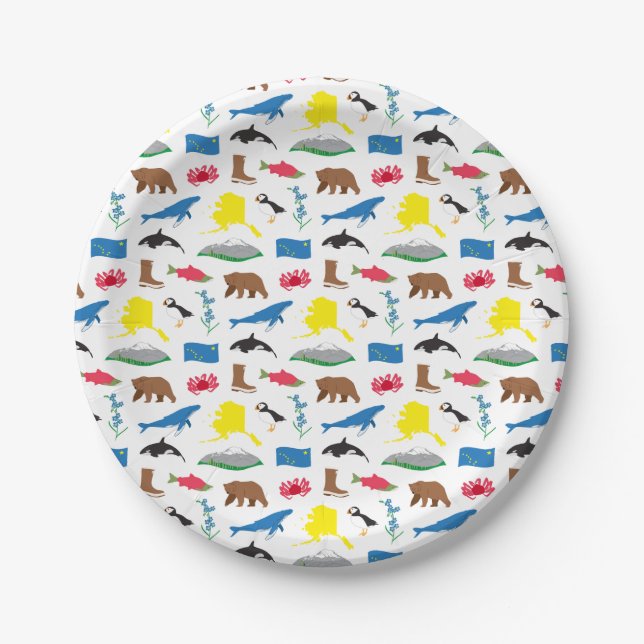 Alaska Paper Plates (Front)