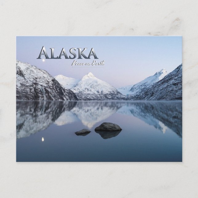Alaska Peace on Earth Postcard (Front)