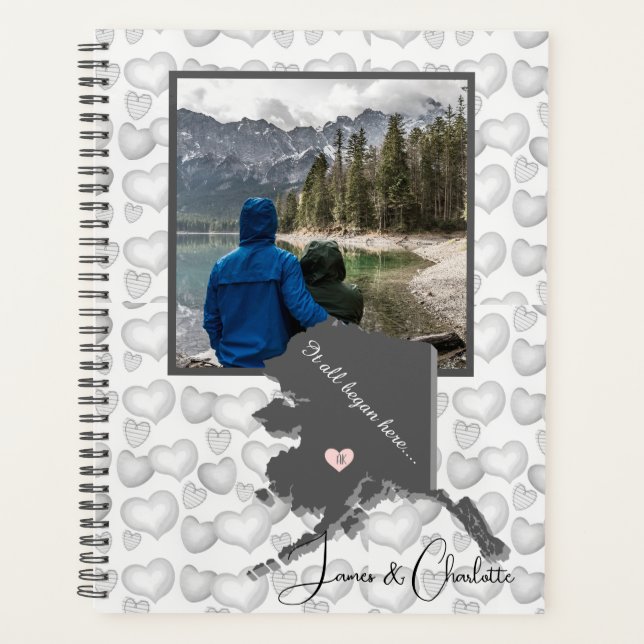 Alaska, Photo Customise  Planner (Front)