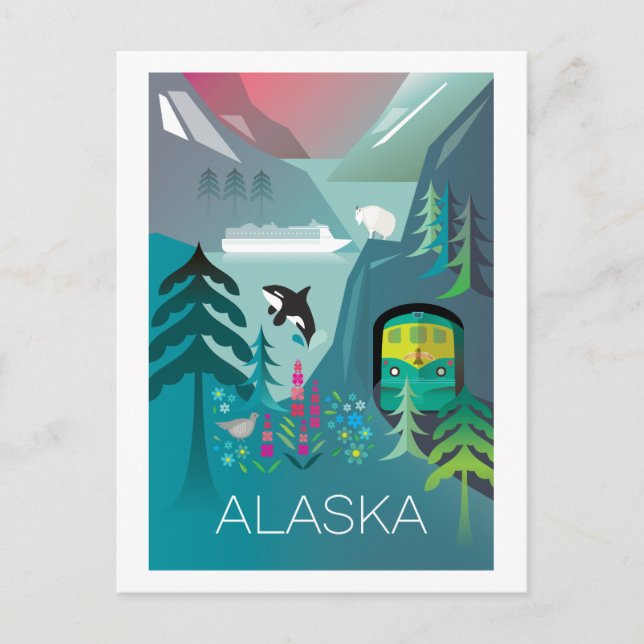 Alaska Postcard (Front)